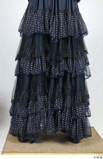 Photos Woman in Historical Dress 86 20th century blue skirt…